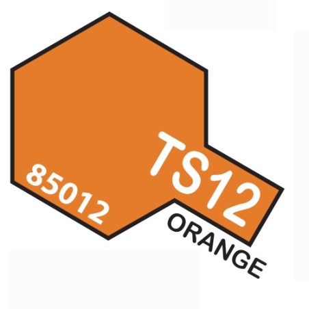 SPRAY NARANJA TS-12 TAMIYA 85012