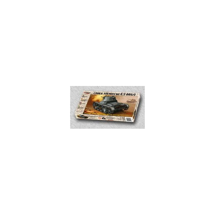 TANQUE ALEMAN C740R MIRAGE 1/72