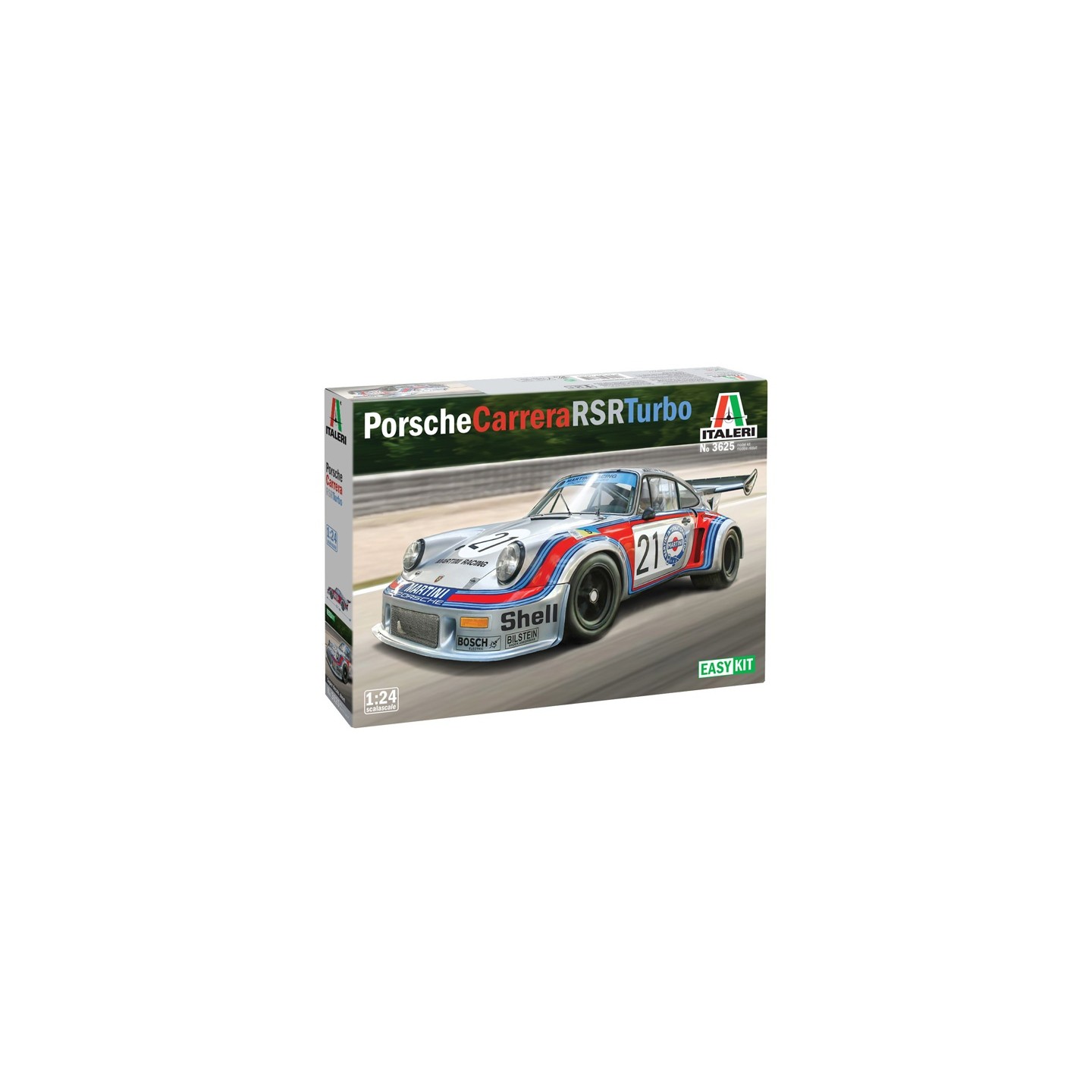 PORSCHE CARRERA RSR TUBRBO ITALERI 3625 ESCALA 1/24