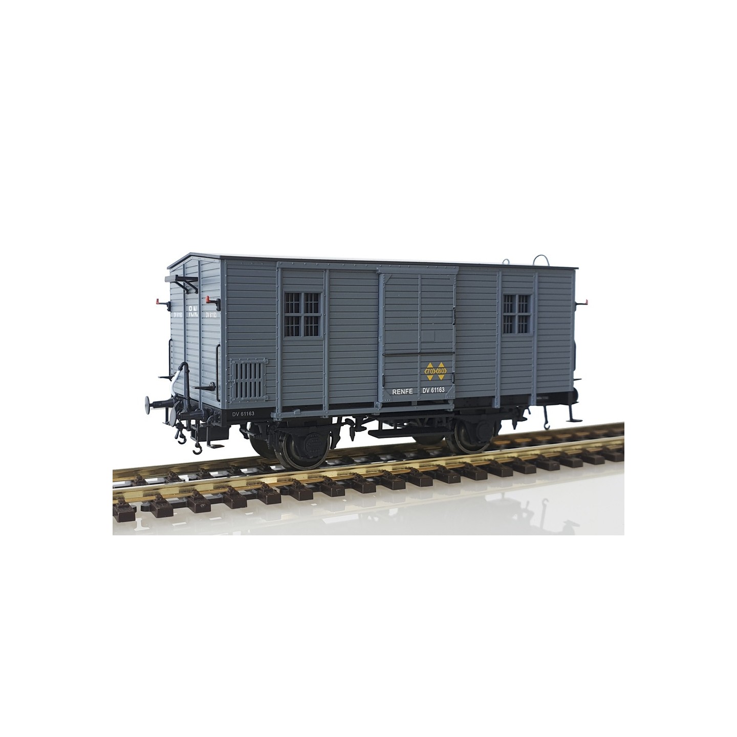 FURGON DV61163 RENFE MABAR 81332 ESCALA H0