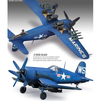 F4U-4B CORSAIR ACADEMY 1/48