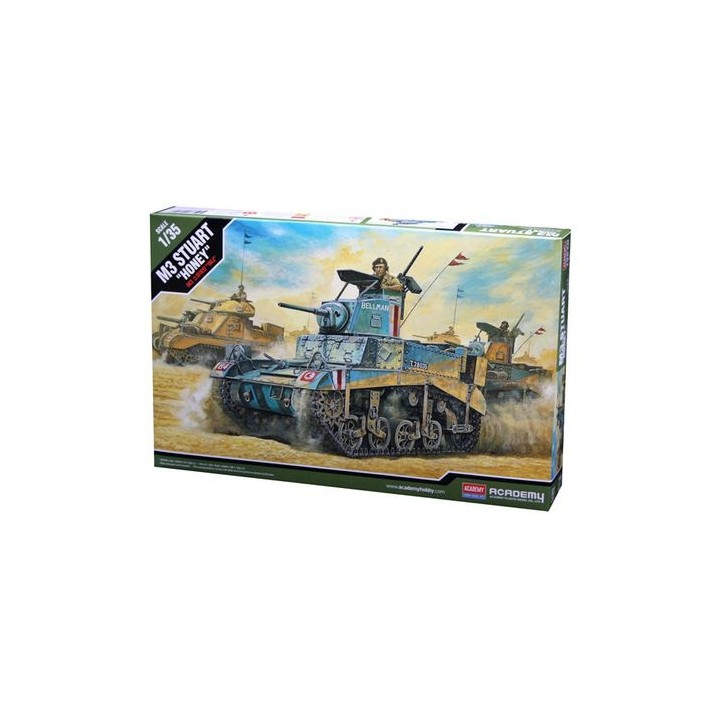 M3 STUART HONEY ACADEMY 1/35