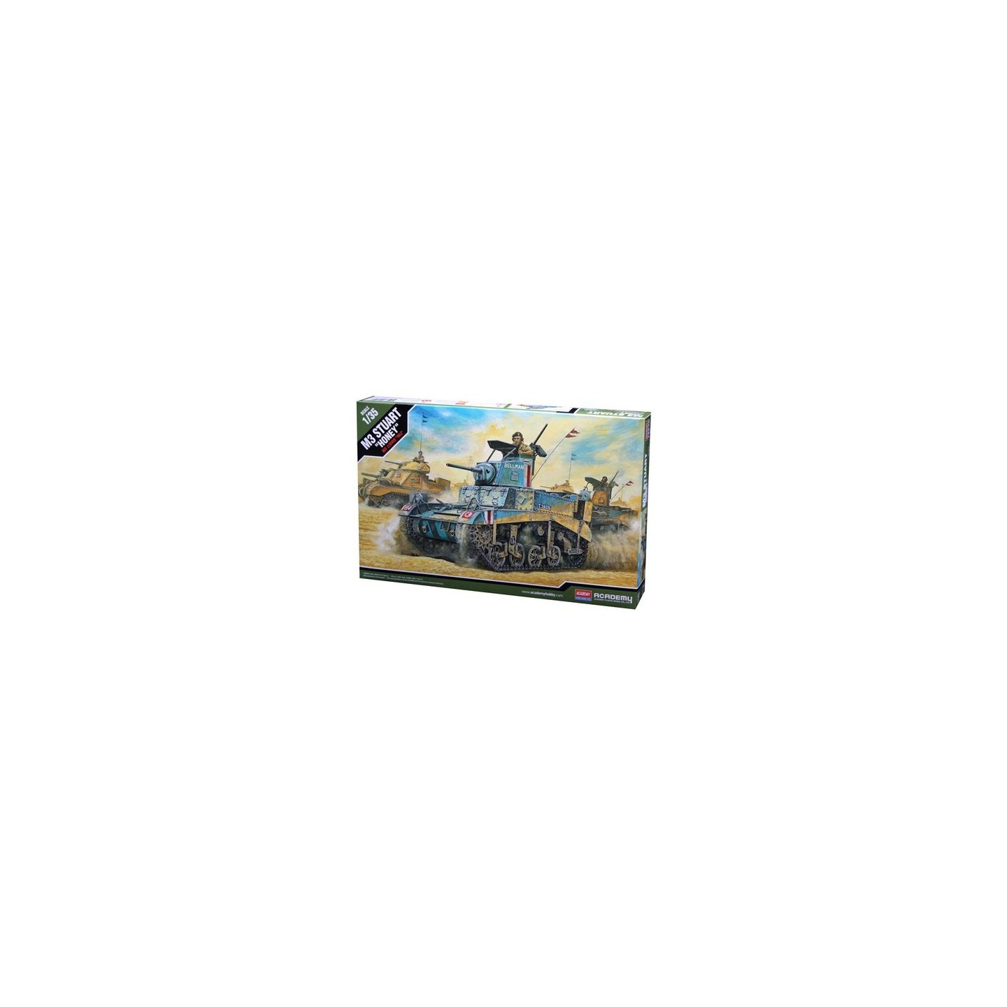 M3 STUART HONEY ACADEMY 1/35