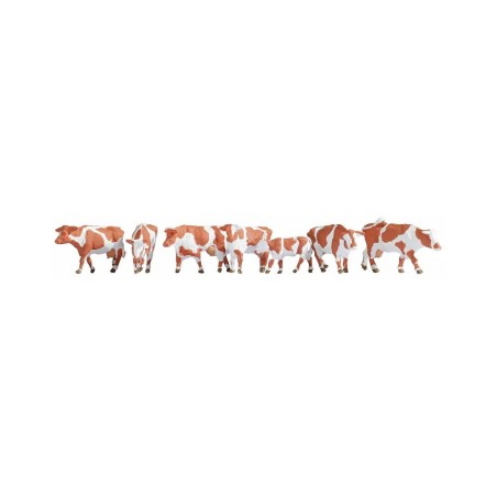 VACAS MARRON-BLANCO NOCH 15726 ESCALA H0