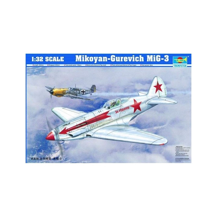 MIKOYAN-GUREVICH MIG-3 TRUMPETER 1/32