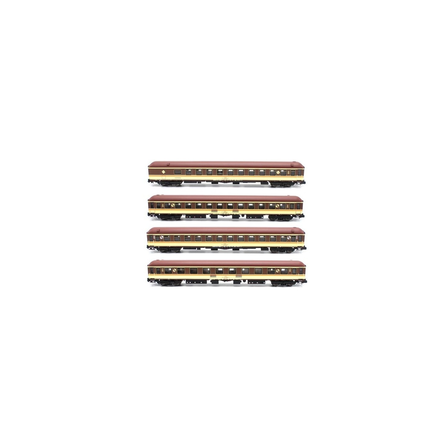 SET 4 COCHES 12000 ESTRELLA" RENFE MFTRAIN N71017 ESCALA N"