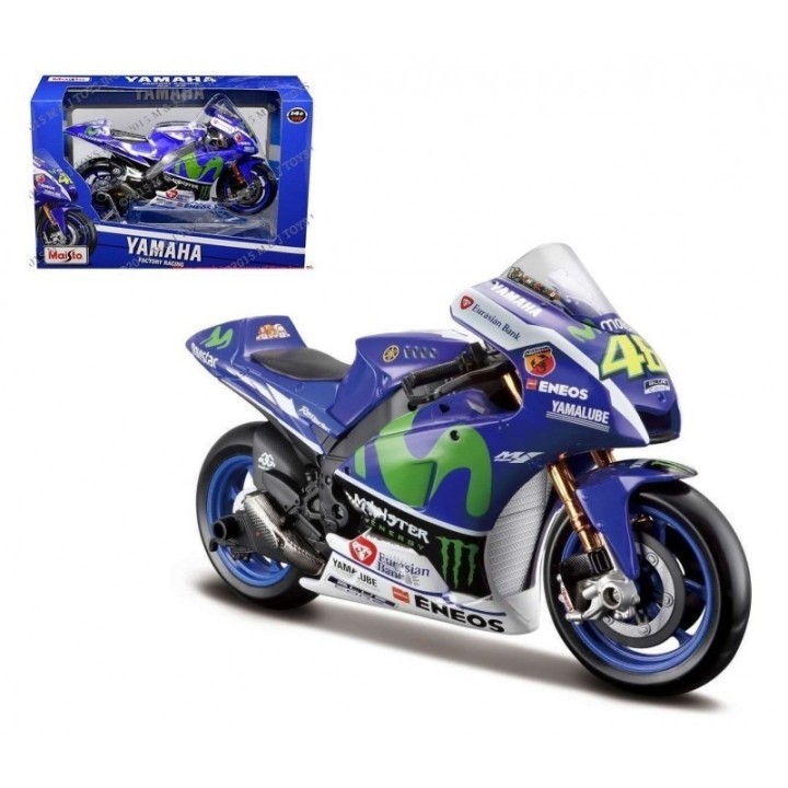 YAMAHA YZR M1  V. ROSSI MAISTO 1/10