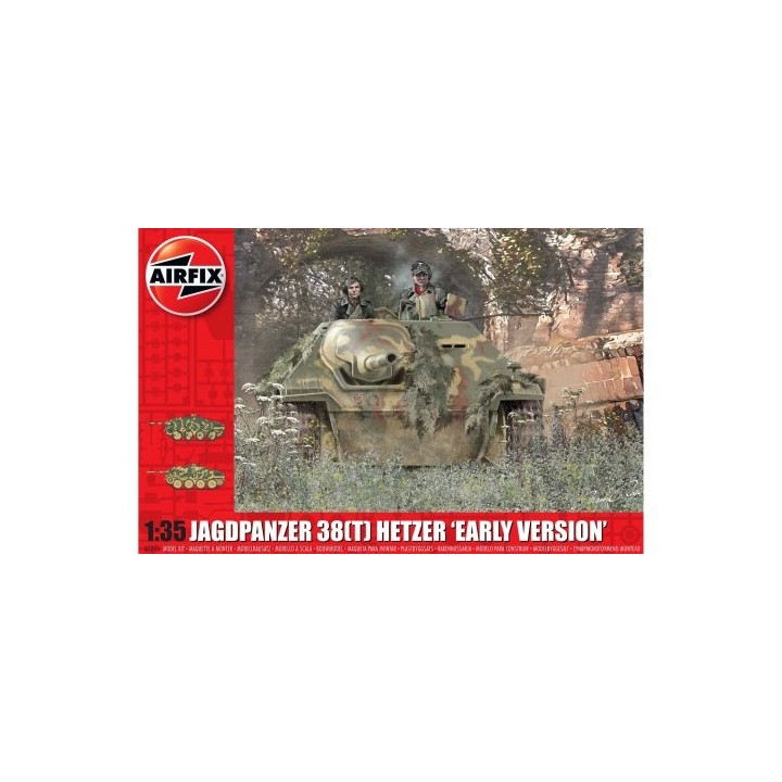 JAGDPANZER 38 HETZEWR EARLY VERSION " AIRFIX 1/35"