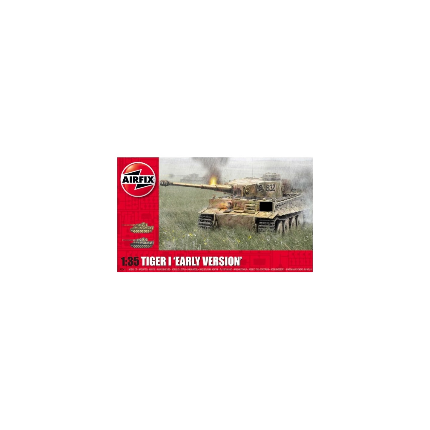 TIGER I EARLY VERSION" AIRFIX 1/35"