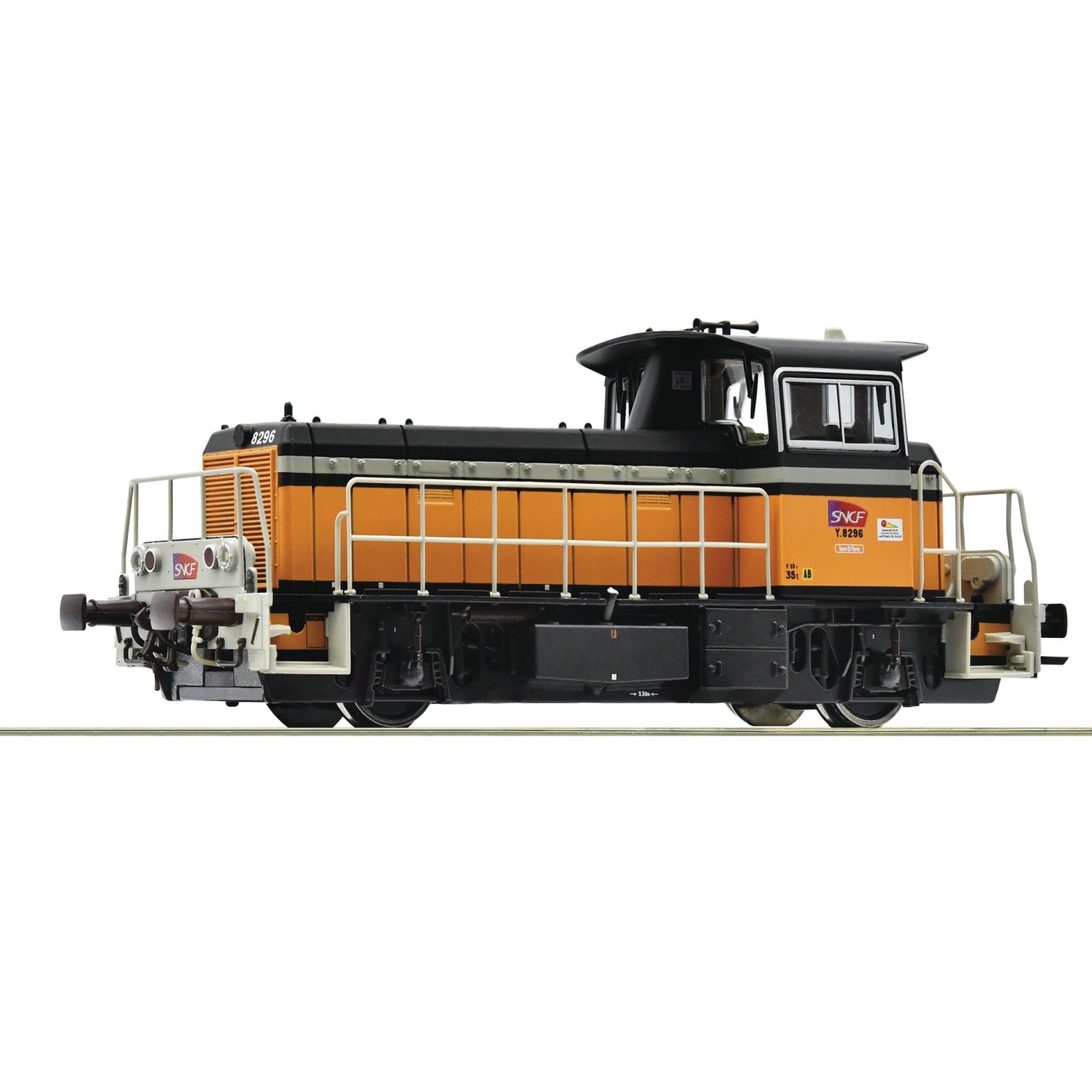 LOCOMOTORA DIESEL Y 8296 SNCF, ROCO 78010 AC ESCALA H0