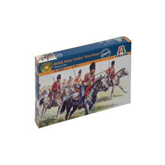 CABALLERIA BRITANICA SCOTS GREY" ITALERI 6001 ESCALA 1/72"