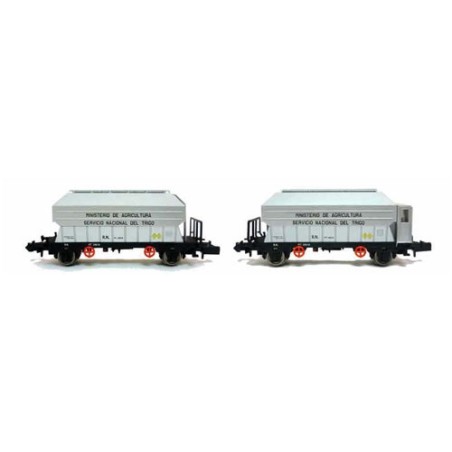 SET 2 TOLVAS SERVICIO NACIONAL DE TRIGO" RENFE MABAR 25002/B ESCALA N"