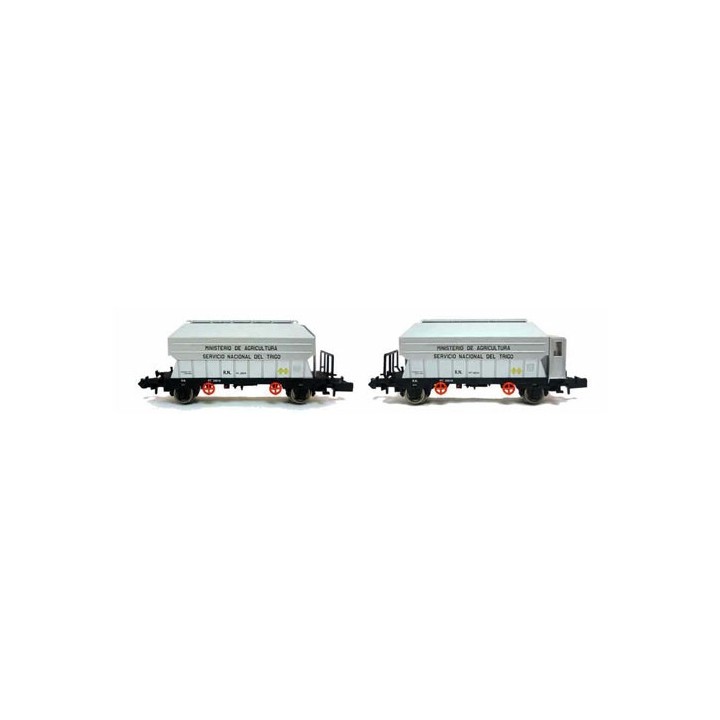 SET 2 TOLVAS SERVICIO NACIONAL DE TRIGO" RENFE MABAR 25002/B ESCALA N"