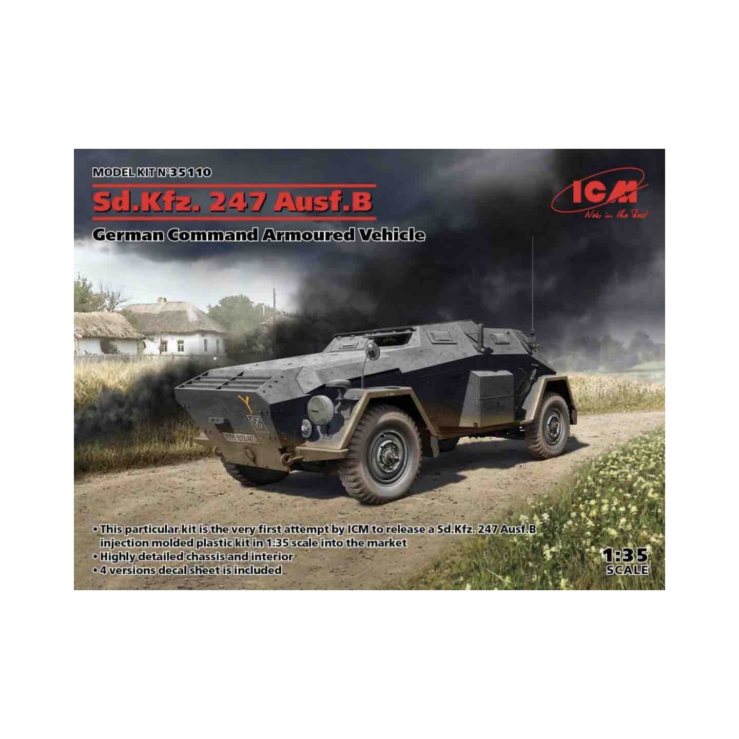 SD.KFZ. 247 AUSF.B ICM 1/35