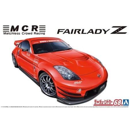 NISSAN FAIRLADY Z MCR Z33 2005 AOSHIMA 06301 ESCALA 1/24