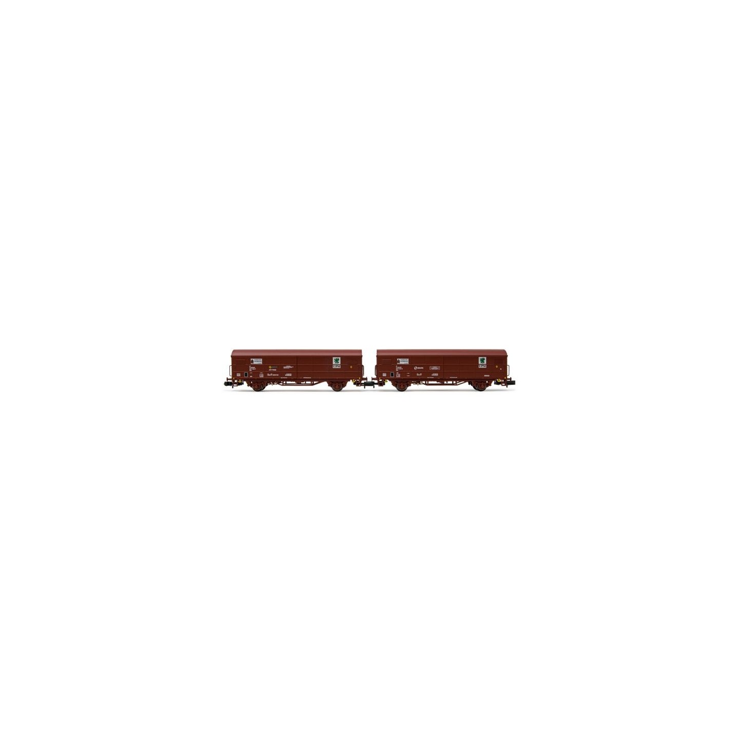 SET 2 VAGONES RENFE JDP CANTABRIASIL" ARNOLD HN6578 ESCALA N"