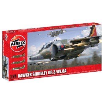 HAWKER SIDDELEY GR.3/AV.8A AIRFIX 1/24