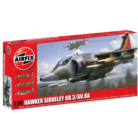 HAWKER SIDDELEY GR.3/AV.8A AIRFIX 1/24