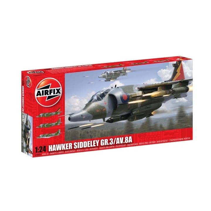 HAWKER SIDDELEY GR.3/AV.8A AIRFIX 1/24