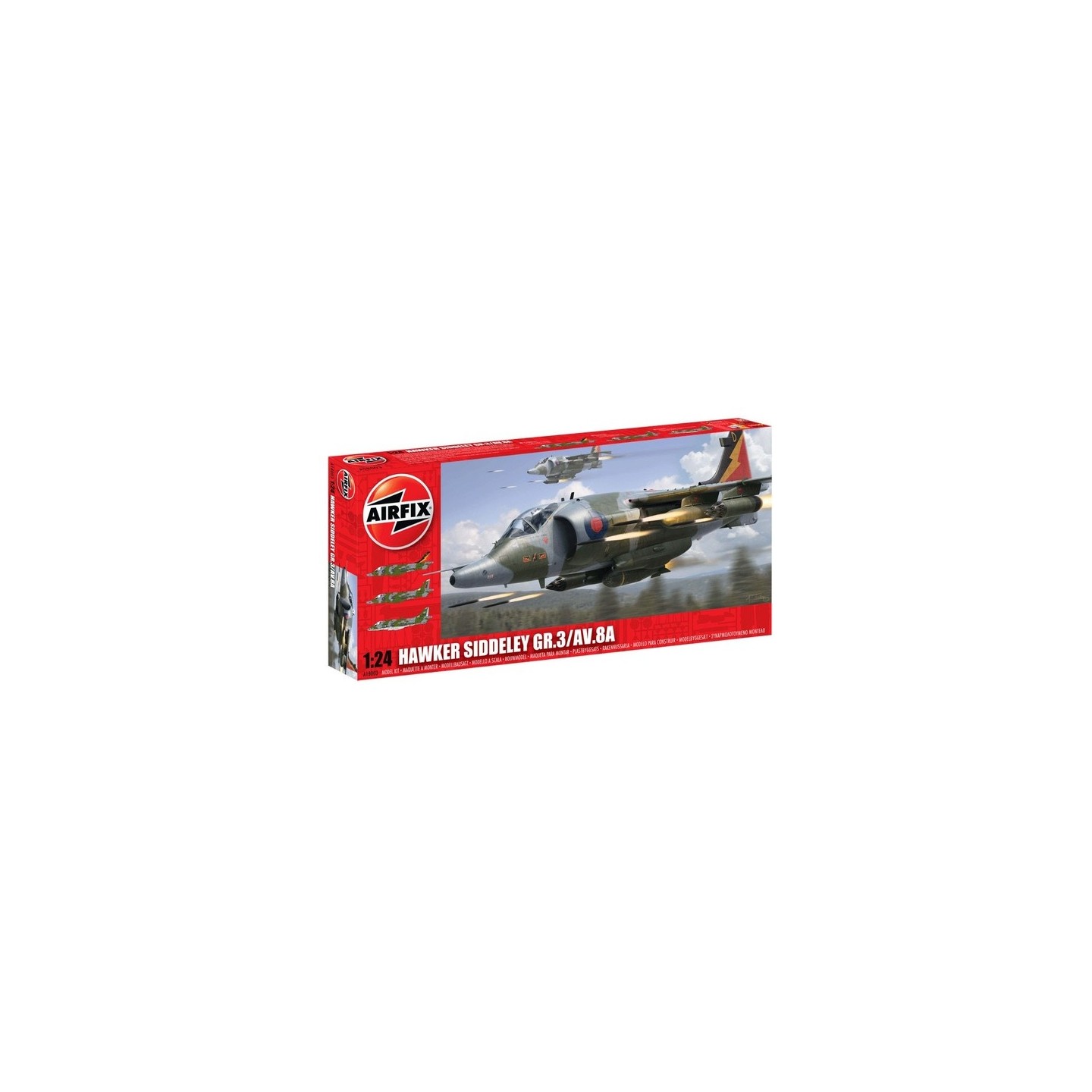 HAWKER SIDDELEY GR.3/AV.8A AIRFIX 1/24