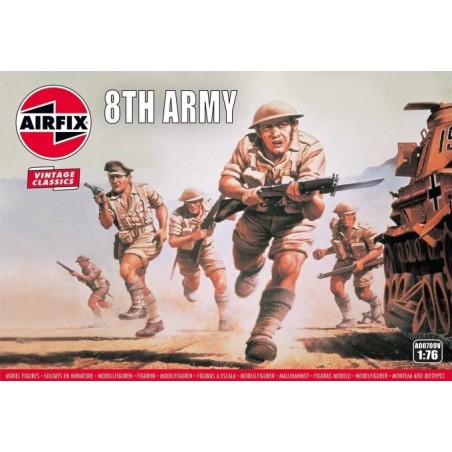 BRITRISH ARMY WWII AIRFIX 1/76