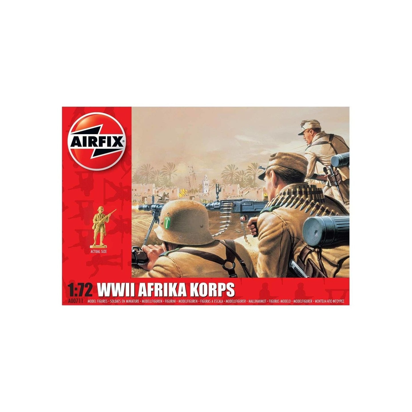 AFRIKA KORPS AIRFIX 1/76