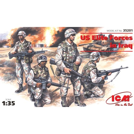 U.S. ELITE FORCES IN IRAQ ICM 1/35
