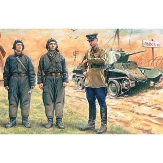 SOVIET TANK CREW WWII ICM 1/35