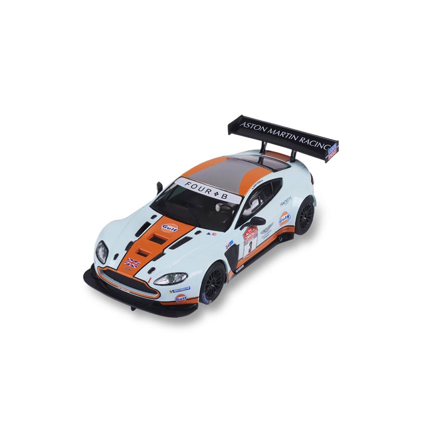 VANTAGE GT3-GULF SCALEXTRIC ORIGINAL U10428S300 1/32