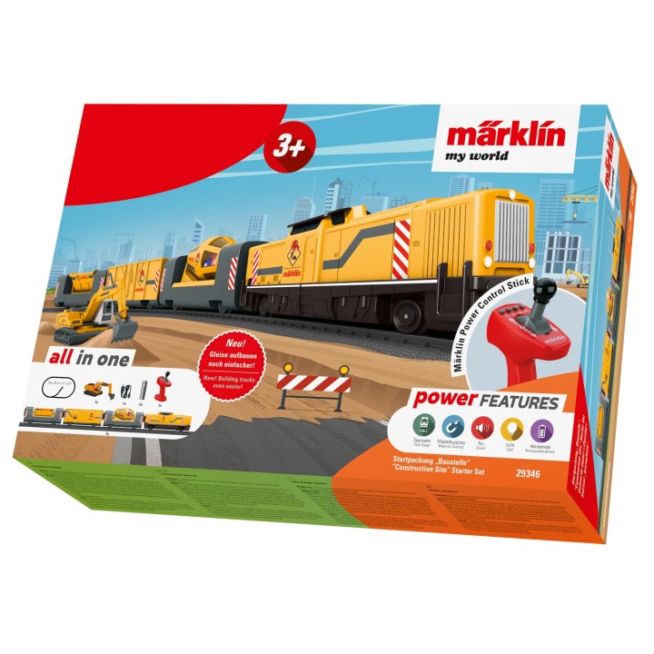 SET TREN DE OBRAS MARKLIN MY WORLD 29346