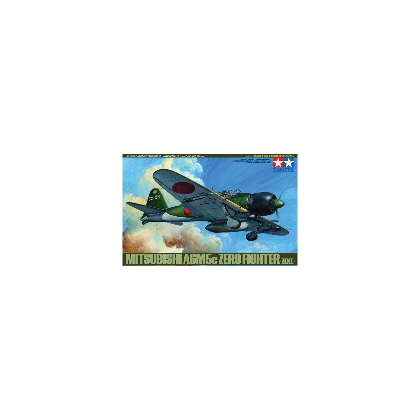 MITSUBISHI A6M5c ZERO FIGHTER TAMIYA 61027 ESCALA 1/48