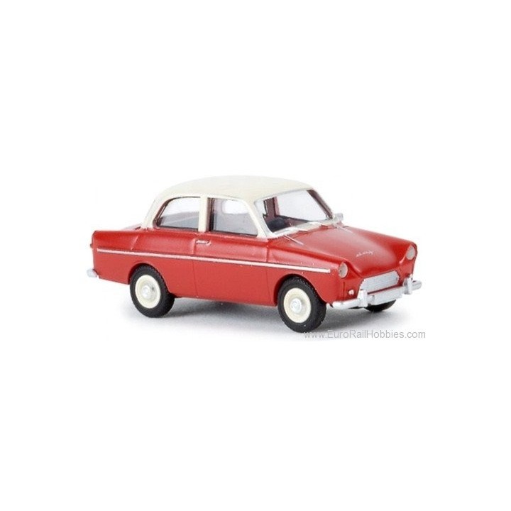 DAF 600 ROJO BREKINA 27703 ESCALA 1/87