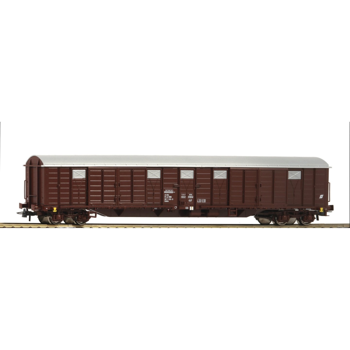 VAGON MERCANCIAS CERRADO ÖBB ROCO 76858 ESCALA H0