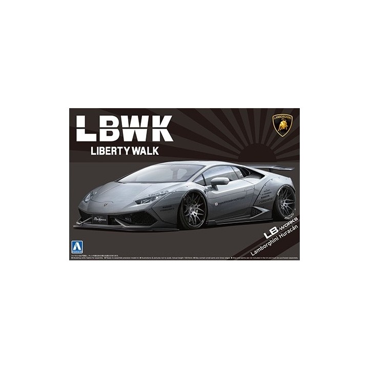LAMBORGHINI HURACAN VERSION 2 AOSHIMA 1/24