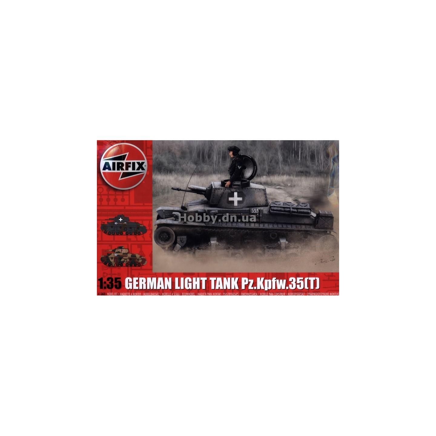 TANQUE GERMAN LIGTH Pz.Kpfw AIRFIX 1/35