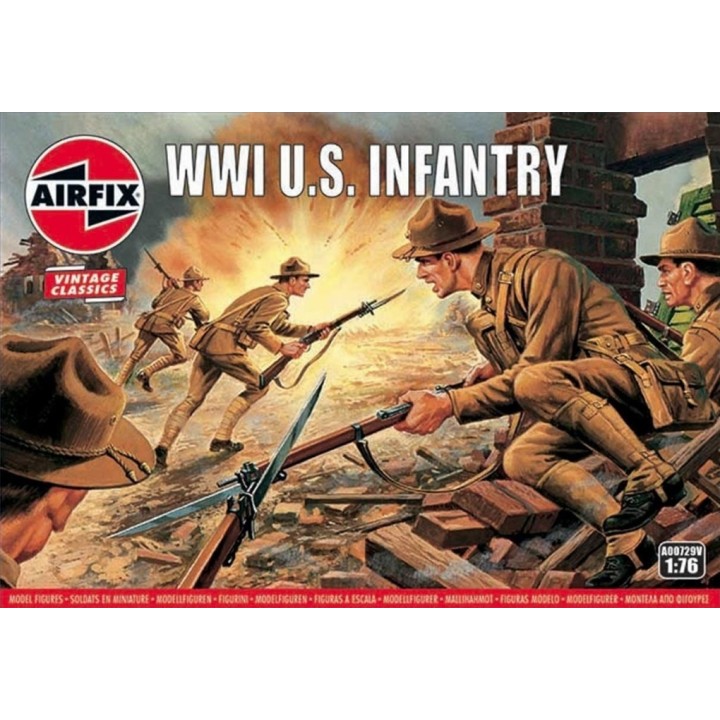 U.S. INFANTERY WWII AIRFIX 1/76