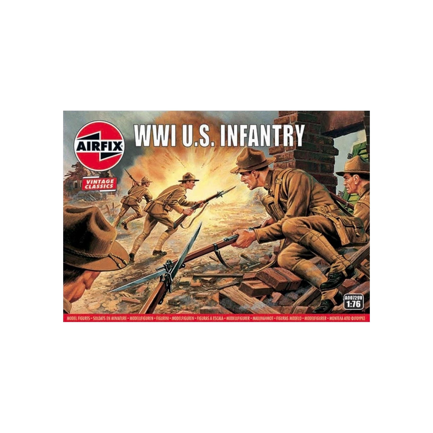 U.S. INFANTERY WWII AIRFIX 1/76