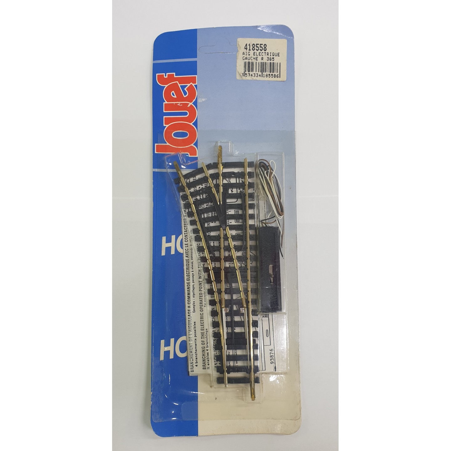 DESVIO ELECTRICO IZQUIERDA R385 JOUEF 418558 ESCALA  H0