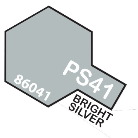 SPRAY PLATA BRILLANTE PS-41 TAMIYA 86041