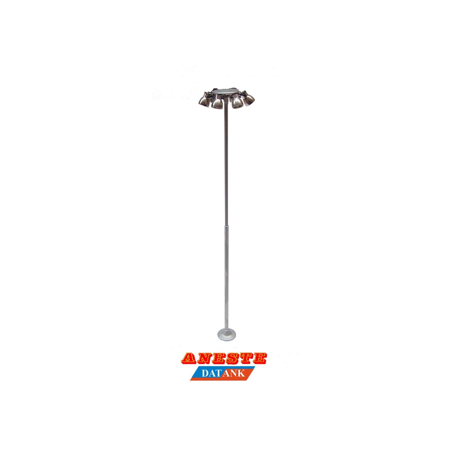 POSTE 6 LUMINARIAS ANESTE 7360 ESCALA H0
