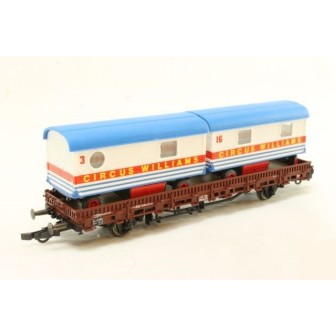 SET VAGONES CIRCUS WILLIAMS DB ROCO 44130 ESCALA H0