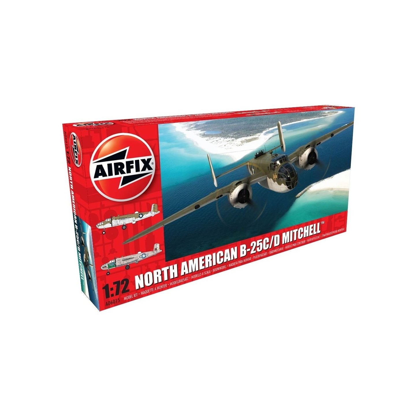 NORTH AMERICAN B-25C/D MITCHELL AIRFIX 1/72