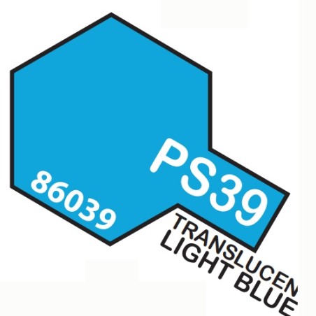 SPRAY AZUL CLARO TRANSLUCIDO PS-39 TAMIYA 86039