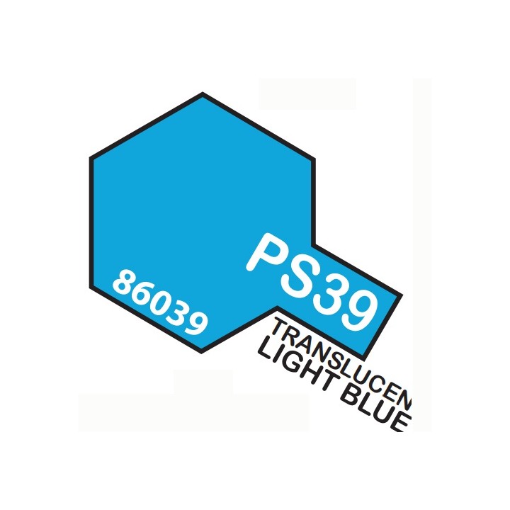 SPRAY AZUL CLARO TRANSLUCIDO PS-39 TAMIYA 86039