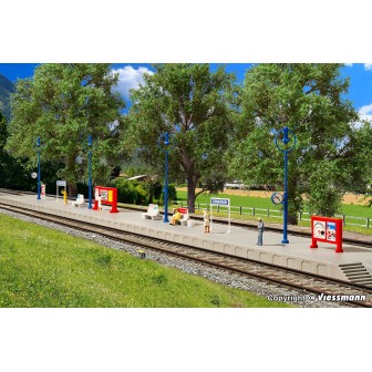 ANDÉN DE ESTACIÓN 54cm KIBRI 37752 ESCALA N