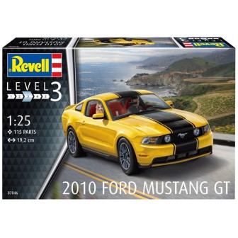 FORD MUSTANG GT 2010 REVELL 1/25