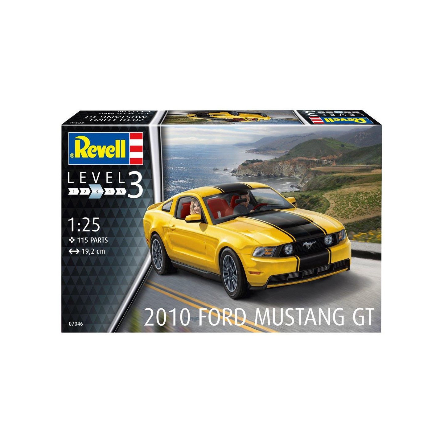 FORD MUSTANG GT 2010 REVELL 1/25