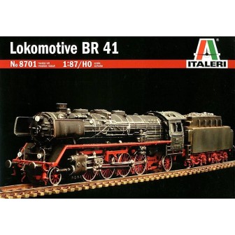LOCOMOTORA VAPOR BR41 ITALERI 1/87