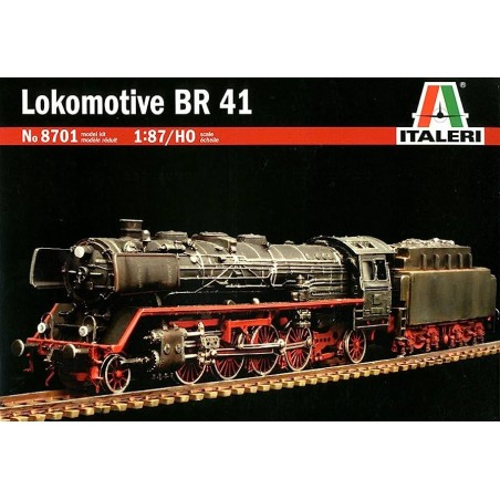 LOCOMOTORA VAPOR BR41 ITALERI 1/87