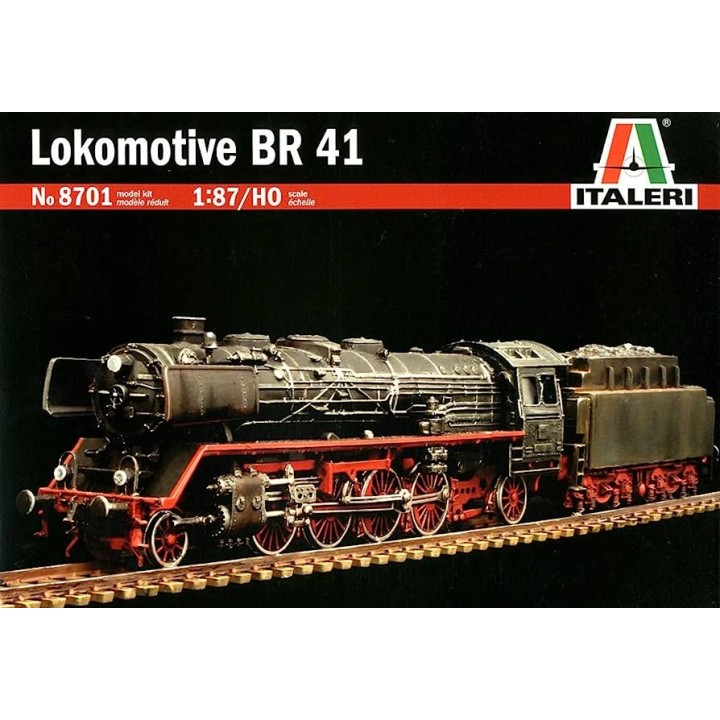 LOCOMOTORA VAPOR BR41 ITALERI 1/87